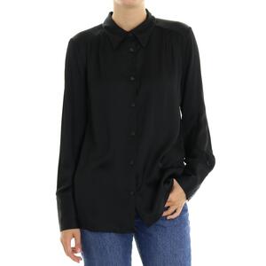 CAMICIA IN RASO NERO